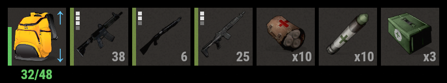 Backpack Button Screenshot